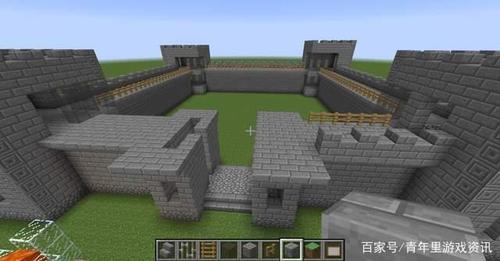 我的世界小堡垒怎么建？我的世界围墙设计-图1